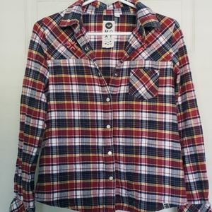 Roxy plaid flannel